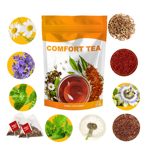 Thé au <span class=keywords><strong>Valériane</strong></span> Confort pour le Sommeil et la Détente, Sans Caféine, Apaisant pour l'Heure du Coucher |   100% Naturel Racine de <span class=keywords><strong>Valériane</strong></span>, Camomille & Lavande - Product Image 1
