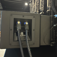 Haut-parleur passif double 10 pouces LS3 Line Array Série LA Mono 700W/500W XLR/Speakon Garantie 3 ans Coque en bois Montage polyvalent