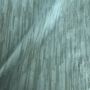 Gasa de seda de poliéster arrugada con flores de seda <span class=keywords><strong>dorada</strong></span>, tela plisada de <span class=keywords><strong>corte</strong></span> para vestido de mujer - Product Image 4