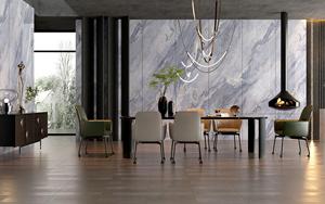 Pierre de roche moderne de luxe, brun <span class=keywords><strong>Venise</strong></span>, 900 * 1800 mm, pour mur de fond de télévision dans le salon, villa - Product Image 5