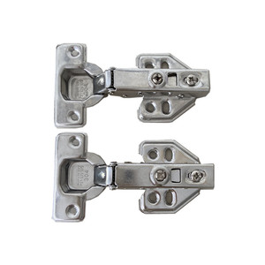 Huayi Parts 304 Stainless Steel Hydraulic Hinge Straight And Bent <b>For</b> Furniture Cabinet - Product Image 3