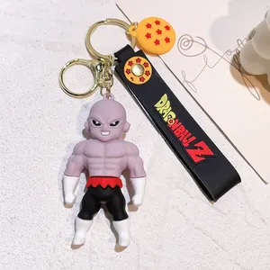 <span class=keywords><strong>Porte</strong></span>-clés en gros <span class=keywords><strong>3D</strong></span> Anime <span class=keywords><strong>Z</strong></span>, pendentif en PVC souple, logo dessin animé, mousqueton, breloque <span class=keywords><strong>dragon</strong></span> - Product Image 4