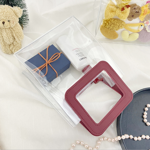 Готовая к отправке прозрачная сумка для покупок из ПВХ, сумка-тоут, дешевые сумки для девочек, минимальный заказ 1 шт. - Product Image 3