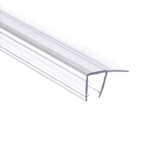 Tira de sellado de puerta de vidrio de PVC sin marco en forma de H para baño, junta de ventana sin montura, puerta de <span class=keywords><strong>ducha</strong></span> magnética, <span class=keywords><strong>perfil</strong></span> de sellado de <span class=keywords><strong>silicona</strong></span> inferior - Product Image 6