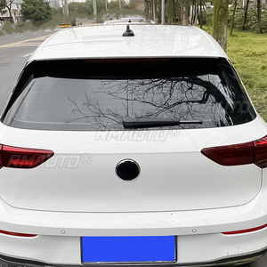 2 Piezas de Alerón Lateral para Ventana Trasera para Volkswagen Golf8 MK8 2020-2022, Negro Brillante, Accesorios de Estilo para Automóvil - Product Image 5