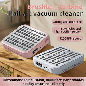 Профессиональный перезаряжаемый MS-503 пылесос с низким уровнем шума, 56 Вт, 4200 об./мин., бесщеточный пылесборник для ногтей - Product Image 2