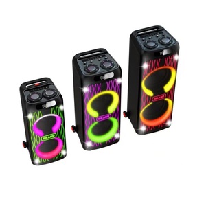 Chơi trong khi sạc Pro DJ âm thanh thiết bị kép 10 inch thông minh màu xanh răng lớn bên Hộp Karaoke loa 300W TWS hệ thống âm thanh - Product Image 5