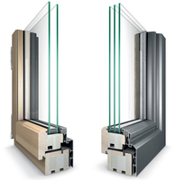 Ventanas de Doble Acristalamiento con Aislamiento Térmico Low-E, Paneles de Vidrio Templado con Núcleo de Aire para Ventanas y Puertas