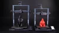 Высокоскоростной 3D-принтер ELEGOO Neptune 4 Max, 500 мм/с, быстрая FDM-печать, Klipper, область печати 420x420x480 мм, умная автокалибровка, Wi-Fi Direct