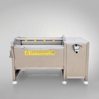 Productielijn voor kleine batches originele gesneden aardappelchips en -friet, semi-automatische commerciële verwerkingslijn