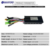 MAXFORD 1000W 30A contrôleur de moteur à courant continu sans balais contrôleur de Scooter e-bike + écran LCD V889 un ensemble