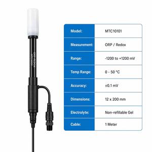 Electrodo ORP Digital MTC10101 con Cable de 1m, Disco de Platino, Sensor Redox Inteligente, Gel No Recargable, para Análisis de Agua en Laboratorio, 0-50°C - Product Image 3