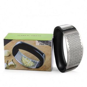 Prensa de Ajo Manual de Acero Inoxidable de Grado Alimenticio, Molinillo de Ajo para Cocina, Utensilios de Cocina - Product Image 5