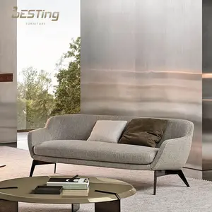 Morden Luxury Design Living Room Furniture 2 Seater Floor Sofa Set Chair For Sale