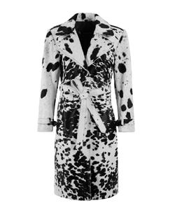 Manteau pour femme en cuir Nappa noir souple 100% véritable, nouvelle saison, avec accessoires haut de gamme, marque privée OEM/ODM, style moderne et minimaliste - Product Image 2