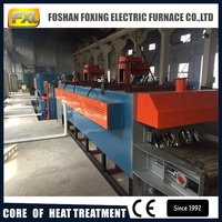 Horno de endurecimiento continuo para tornillos y pernos