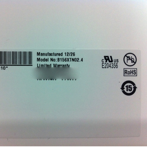 B156XTN02.4 ประหยัดพลังงาน จอ LCD ขนาด 15.6 นิ้ว ของแท้ ความละเอียด 1366*768 จอแสดงผล WLED LCD - Product Image 3