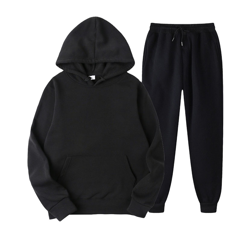 black blank hoodie