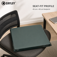Coussin de siège ergonomique en mousse à mémoire de forme et TPU pur pour la maison et le bureau, soulagement de la pression, confort, soutien des hanches et du dos, usage quotidien