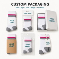 Chaussettes de basketball multicolores à compression mi-mollet, respirantes, avec soutien de la voûte plantaire, pour hommes et femmes