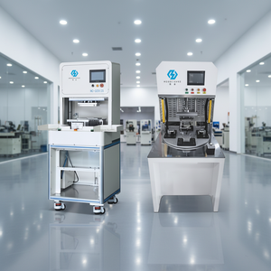 Full Servo Motor Double Platform Punching <b>Machine</b> Double Station Full Servo Punch Press for silicone, electronics, hardware,etc. - Product Image 1