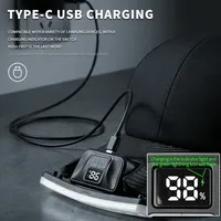 Luz LED para Gorra con Modos RGB 180 °   Luz para Gorra Recargable con Sensor de Movimiento Giratorio, Resistente al Agua IPX4, con Pantalla Digital