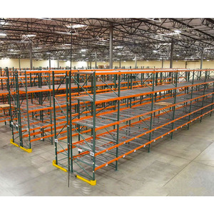Custom Size Steel Wire <strong>Mesh</strong> Decking - Reinforced Pallet Racking <strong>Shelving</strong> for Gym Equipment Warehousing - Product Image 1