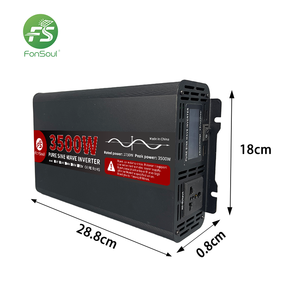 Onduleur à onde sinusoïdale pure 3500W, alimentation 12V/24V/48V CC vers 220V/110V CA, haute efficacité, pour usage <span class=keywords><strong>automobile</strong></span> et domestique, alimenté par énergie solaire – Fournisseur direct usine Chine - Product Image 3