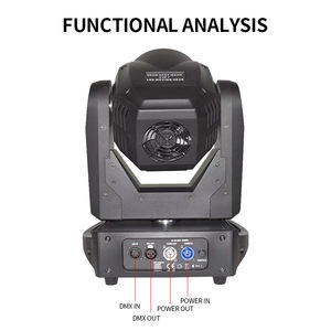 Dj Disco lampu sorot kepala bergerak, peralatan pencahayaan panggung Led 230w untuk pesta klub malam - Product Image 4