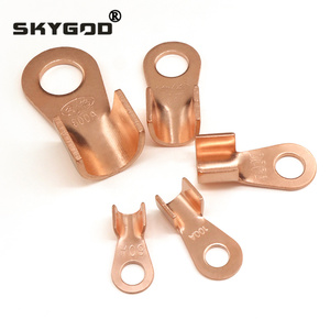 OTタイプ3A-1000Aワイヤーターミナル赤銅ベアノーズラグ圧着オープンマウスケーブルエンドコネクタスプライス - Product Image 6