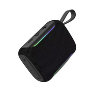 Haut-parleur Bluetooth portable mini extérieur en tissu avec subwoofer créatif sans fil