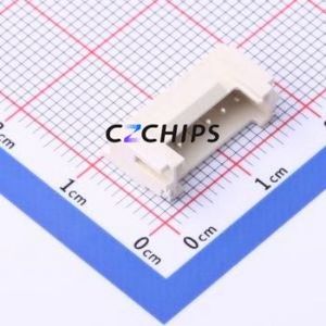 HC-HY-6AWT Wire-to-Board Pin Header SMD,P=2mm,Horizontal Mount Connector 1x6P 2mm Horizontal Mount HY - Product Image 1