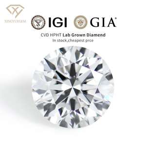 Diamantes Sueltos Redondos CVD Cultivados en Laboratorio de 1-5 Quilates, Color D, Claridad VVS1, Certificados por IGI, Perforados con Láser para Joyería - Product Image 6