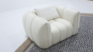 Friendly Cloud Fleece Modular <b>Sofa</b>, <b>Foldable</b> Convertible Couch with 1-Year Warranty for Small Space Multi-Scene Use - Product Image 5