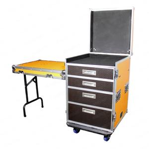 Estuche de vuelo de caja de trabajo BRAVO Custom <span class=keywords><strong>ATA</strong></span> de 4 cajones con mesa extraíble plegable - Product Image 1