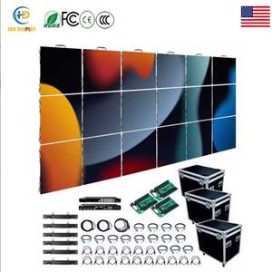 Panneau mural vidéo LED extérieur P3.91, écran d'affichage fixe compatible NovaStar pour panneau publicitaire et signalétique numérique - Product Image 1