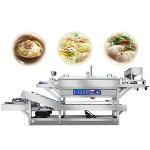 New commercial rice roll rice steaming machine Fully automatic steamed rice roll machine gas heating machine