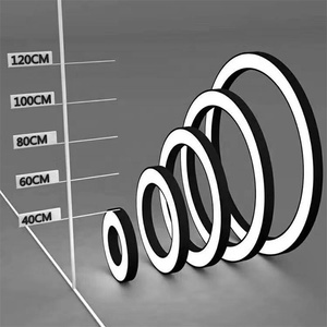 Lampada <span class=keywords><strong>a</strong></span> <span class=keywords><strong>Sospensione</strong></span> Moderna e Semplice Fai-da-Te per Ufficio, Luce <span class=keywords><strong>LED</strong></span> Esagonale in Alluminio, Illuminazione Lineare per Ufficio, <span class=keywords><strong>Lampadario</strong></span> dalla Forma Irregolare - Product Image 3