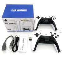Console de jeu portable M15 Plus 4K HD sans fil pour sortie TV, manette de jeu 3D, émulateur de jeux rétro