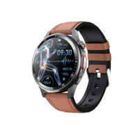 Nuevo Reloj Inteligente ECG Redondo, Resistente al Agua IP68, Monitoreo de Salud, Reloj Inteligente Deportivo para Exteriores
