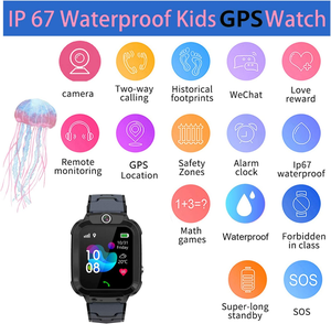 Reloj Inteligente para Niños <span class=keywords><strong>E01</strong></span>, Resistente al Agua IP67, con Tarjeta SIM 2G, SOS, Antipérdida, LBS, Localizador de Llamadas - Product Image 4