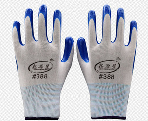 Guantes de trabajo baratos para hombre, guantes de nitrilo, guante de construcción para trabajadores, venta al por mayor - Product Image 5