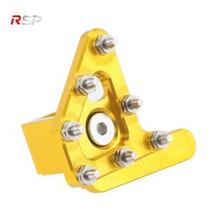 RSP Pointe de pédale de frein <span class=keywords><strong>en</strong></span> alliage d'aluminium CNC pour moto, repose-pied rotatif universel pour moto tout-terrain, tête de pédale arrière - Product Image 5