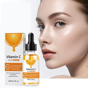 Vitamina C siero viso con acido ialuronico vitamina E per tutti i tipi di pelle supporta la salute della pelle anche tono giorno E notte - Product Image 4
