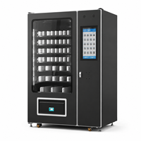 Distributeur automatique intelligent de haute qualité avec fenêtre en verre, écran tactile et éclairage LED