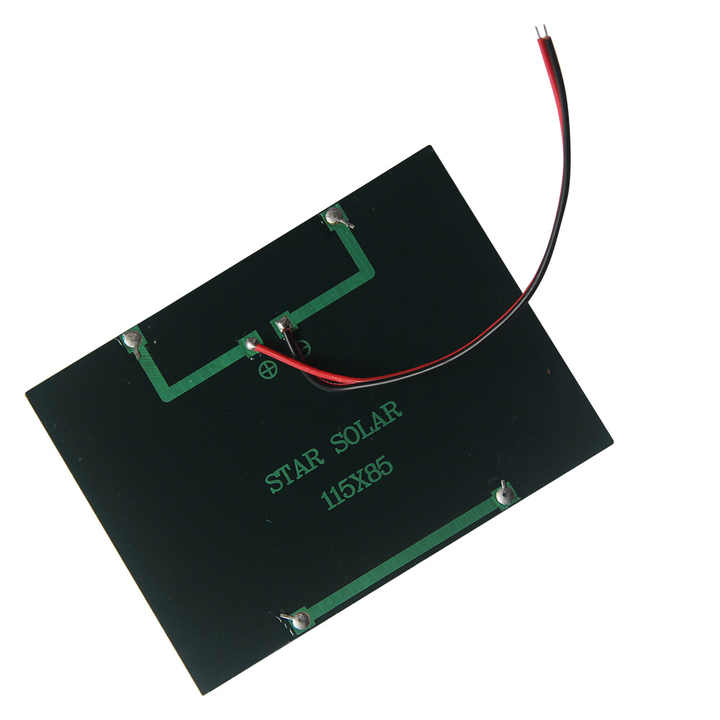 1.5W Solar Plate 12V Solar Drops Glue Panel DIY Small Solar Panels with ...