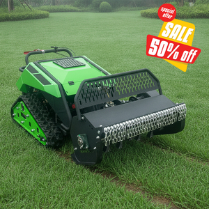 Free shipping Professional Multi-Functional Lawn Mower Remote Control Agricultural Rotary Working Machine - Product Image 3