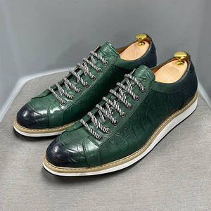 New Italian Handmade Casual Business Formal Leather <b>Shoes</b> With Laces And Hard Soles For <b>Men</b> - Product Image 3
