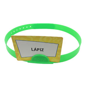 Vente en gros d'usine de bandeaux en plastique réglables, jeu de devinettes, jeu de société avec insertion de cartes pour les fournitures de fête en famille - Product Image 1