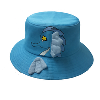 Logotipo personalizado proveedor Chino impresión animal diseño pesca gorras cubo Boonie sombreros camuflaje cubo sombrero